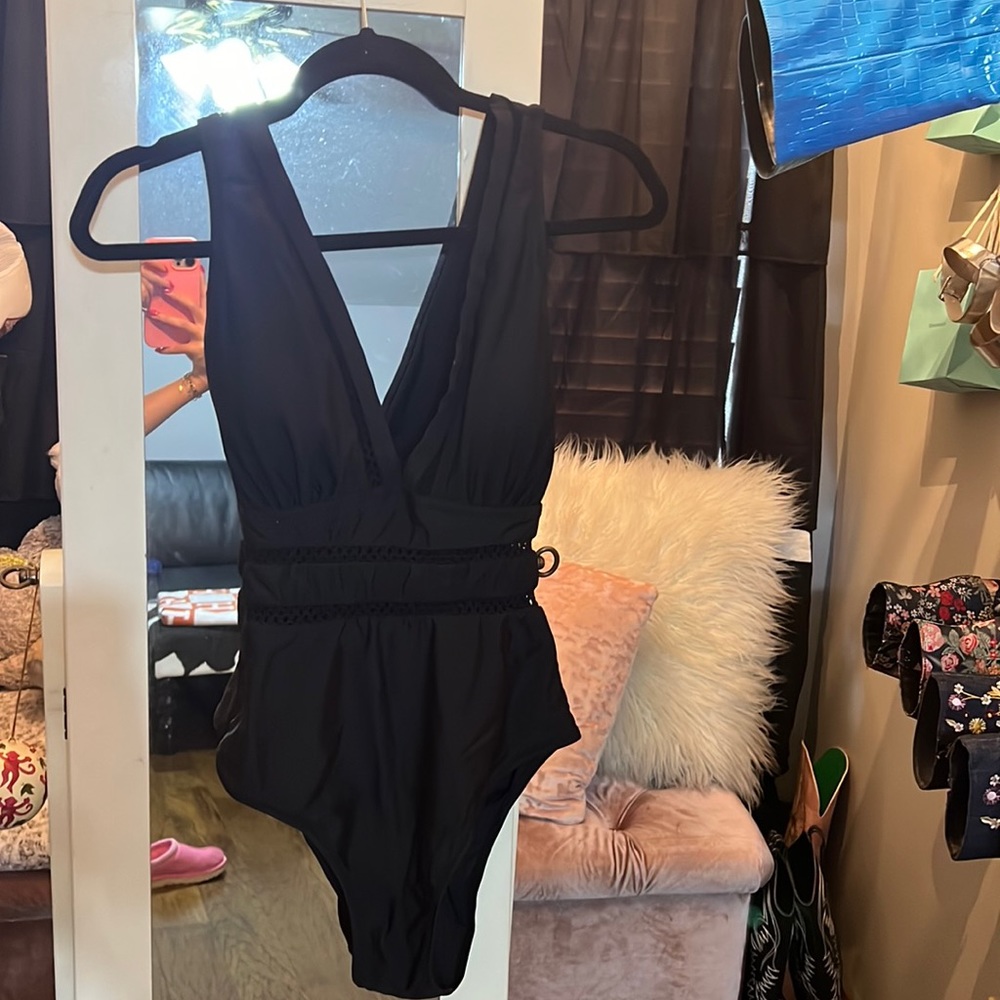 Black one piece